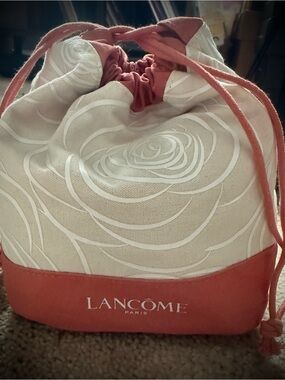 Lancome NWOT Cosmetic Bag - Comes Filled With Beauty Items